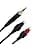 Geekria HD Audio Cable Compatible with Sennheiser HD 600, HD 650, 660S2, 6XX 3.5mm 2 Pin Nylon Braided Replacement Cable with Adapter (1.5M) - Image 4
