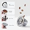 i Cafilas Stainless Steel Refillable Reusable Espresso Crema Coffee Capsule for Nespresso Coffee Machine + 1 Spoon + 1 Brush (Capsule) - Image 5