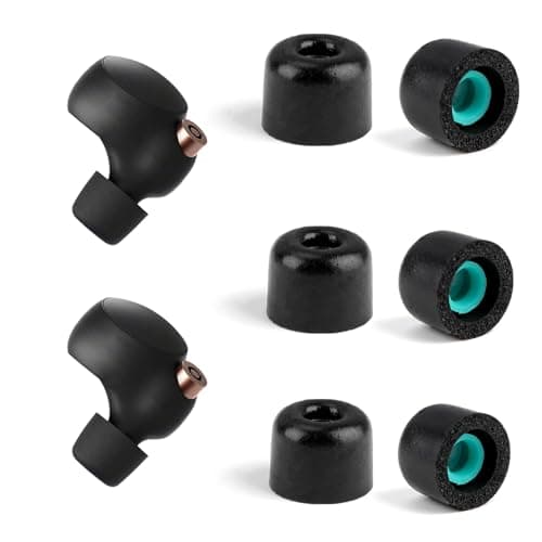 3 Pairs of In-Ear Eartips Compatible with Sony WF-1000XM5 WF-1000XM4 WF-1000XM3, Memory Foam Earplugs, Non-Slip, Sports and Daily Use - Image 3