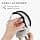 kwmobile Headband Cover Compatible with Apple Airpods Max - Silicone Protection for Headband Headphones - Black - Image 4