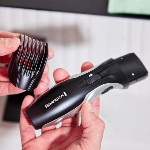 Remington Barba Beard Trimmer for Men with Ceramic Blades and Adjustable Stubble Trimmer Comb for Variable Lengths - MB320C - Image 8