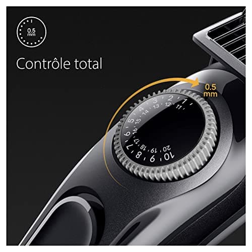 Braun Series 3 Tondeuse Électrique À Barbe Pour Hommes, Avec 4 Outils De Coiffage, Lame Ultra Aiguisée 40 Réglages De Longueur, Rechargeable 80 Min Sans Fil, BT3440 - Image 5