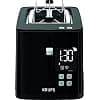 Smart'n Light KRUPS KH641810 Toaster | Two-Slice Grid | Digital Display | 7 Burning Levels | Removable Crumb Catcher | Countdown Timer | Lifting Device | Black - Image 4