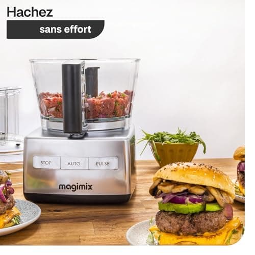Magimix Multifunctional Kitchen Processor 3200 Bowl 2.6L Plus Citrus Press - Chopper, Blender - Professional Silent Motor - Made in France - White - Image 7