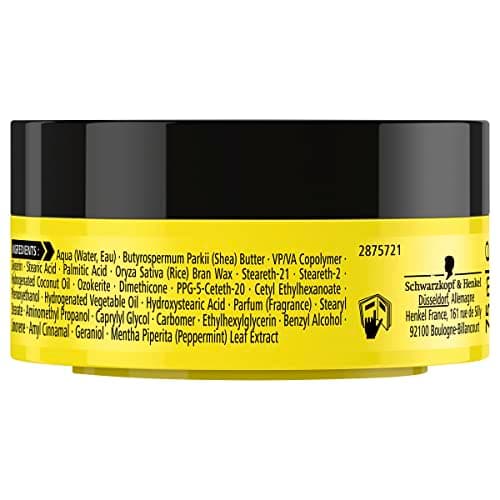 Schwarzkopf Got2B - Styling Wax for Hair - Ultimate Fixing - Tight Bonded - No Cardboard Effect - Use on Dry Hair - 75 ml Pot - Image 4