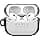Otterbox AirPods Pro Case (Pro 2), Clear Series Shockproof Anti-Fall Ultra-Thin Scratch Proof Protective Cover for Apple AirPods Pro (Pro 2) with Carabiner Included Paris - Image 3