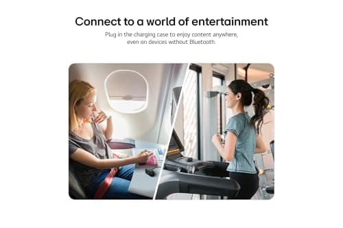 LG, xboom Buds Plus, Wireless Bluetooth Headphones, Bluetooth Headphones, Noise Cancelling, Wireless Headphones, Sports Bluetooth Headphones, In-Ear Earphones, White - Image 9