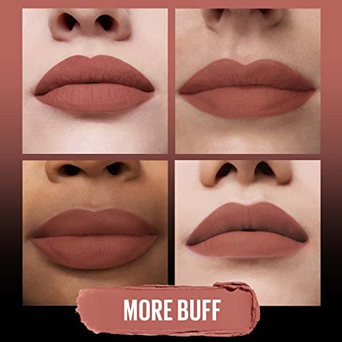 Maybelline New York Color Sensational Ultimat Intense Colour Matte Lipstick Comfortable to Wear Colour No. 699 More Buff (Beige) 1 x 2 g - Image 5