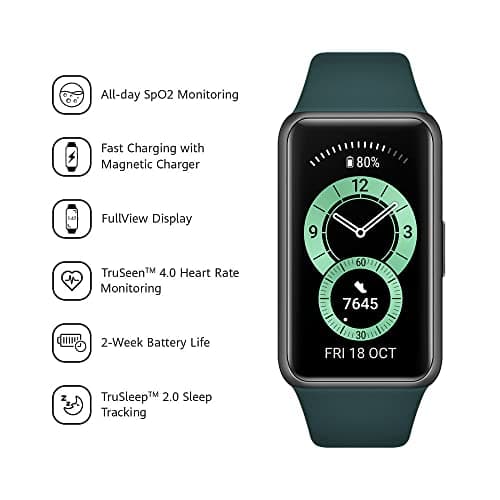 Huawei Band 6 - Fitness Tracker Forest Green 1.47" - Image 4