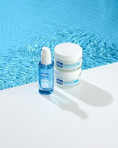 Mixa Hyalurogel Crème Hydratante Masque Visage Restauration Nuit avec Acide Hyaluronique, Peaux sensibles, Déshydratées et Fatiguées, Hydratant Jusqu'à 24 Heures, 50 ml - Image 8