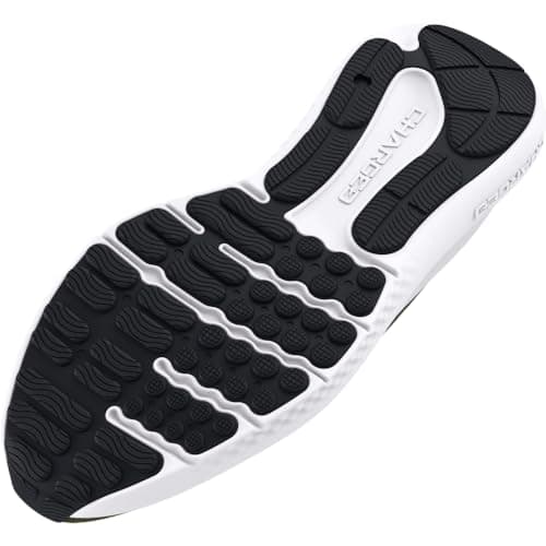 Under Armour UA Charged Surge 4 Men's Trainers Lightweight Breathable Trainers Black/Charcoal Grey/White - Image 4