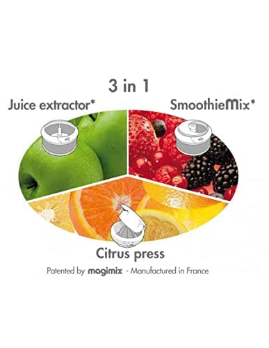 Magimix Juice Expert 3 Juice Extractor with 400 Watt Power - Black - Image 3