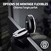 Razer Kiyo - Caméra de streaming avec éclairage circulaire (webcam USB, vidéo HD 720p, 60 FPS, compatible avec le logiciel Open Broadcaster, Xsplit, autofocus, clip caméra, connexion trépied) - Image 7