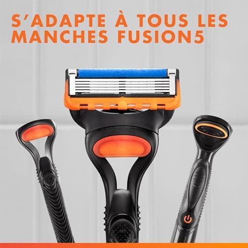 Gillette Fusion5 Men's Razor Blade Refills, 12 Razor Blades Refills - Image 7