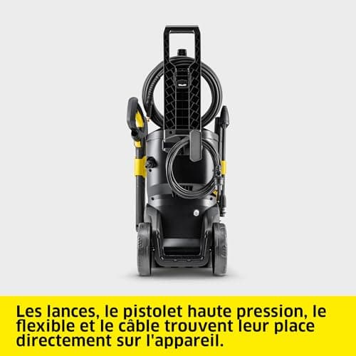 Kärcher High Pressure Washer K 7 WCM FJ, Max. Pressure 180 Bar, Flow Rate: 600 l/h, Surface: 60 m²/h, Weight: 17.1 kg, HP Gun, Vario Power Lance, Rotabuse, Foam Nozzle - Image 8