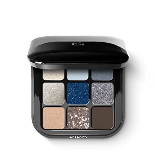 KIKO Milano Glamour Multi Finish Eyeshadow Palette 05 | Palette De 9 Ombres À Paupières Aux Finis Variés - Image 2