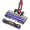 Brush Compatible with Dyson V7 V8 V10 V11 V15 Vacuum Cleaner, FLYLINKTECH Brush Flexible and Swivel 180° with 4 LED Head Lights and 2 Replacement Rollers – 1 Year Warranty - Image 2