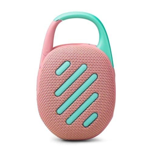 JBL Clip 5, Ultra-Portable Bluetooth Speaker, Built-in Carabiner, JBL Pro Sound, Punchy Bass, 12 Hours Playtime Boost Function, IP67 Water and Dust-Proof, Pink - Image 3