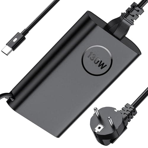 USB-C Charger 130W for Dell XPS 15 9520 9530 9560 XPS 17 9700 Precision 3561 3570 3571 3581 3480 5550 inspiron 16 7630 Latitude 3550 5520 7410 9410 94 10 Computer Adapter Portable - Image 3