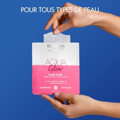 BIOTHERM - Aqua Flash Mask - Facial Tissue Mask - All Skin Types - Image 4