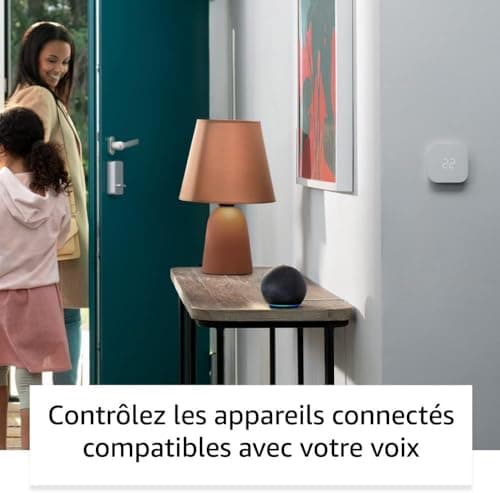 Echo Dot (5e génération) | Anthracite + OSRAM SMART+ Prise intelligente avec Matter, Fonctionne avec Alexa - Kit de démarrage Maison connectée - Image 5