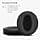 kwmobile 2 x Ear Pads Compatible with Sennheiser HD450BT / HD350BT - Foam Ear Pads for Headphones - Black - Image 4