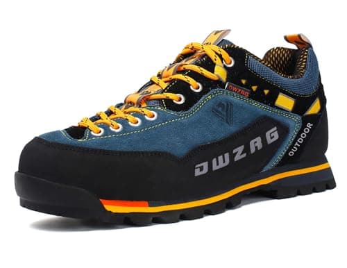 SANANG Men's Outdoor Hiking Shoes, Sport Leather Mountaineering Trekking Hunting Sports Shoes - Image 2