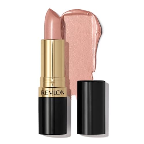 REVLON Rouge à lèvres Super Lustrous Pearl, Formule crémeuse pour des lèvres douces et pulpeuses, Sensation d'hydratation, 025 Sky Line Pink, 4,2g - Image 3