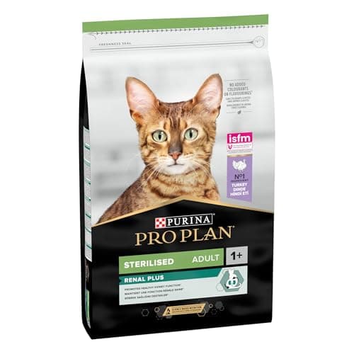PURINA PRO PLAN | Renal Plus | Cat | Complete Dry Food for Sterilized Adult Cats | Helps Maintain Healthy Kidney Function and Urinary System | Turkey | Bag | 10 kg - Image 4