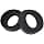 Replacement Ear Pads for Sony PlayStation 5 3D Pulse Wireless PS5 Headphones by MMOBIEL - Cooling Gel Pad - Replacement Ear Pads - Black - Image 3