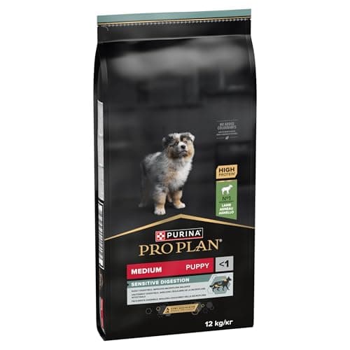 PURINA PRO PLAN | Sensitive Digestion | Complete Dry Food for Medium Puppies | Promotes a Healthy Digestive System | Rich in Lamb | Dry Food | 12 kg Bag - Image 5