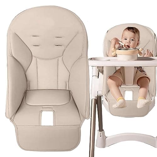 Kaxenig Baby High Chair Cover Dining Chair for Baby Chair in PU Leather | Soft Seat Cover with Padding Siesta Zero3, Peg Perego, Etc - Image 2