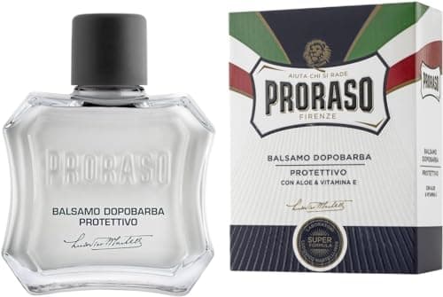 Proraso | Protective Aftershave Balm (100 ml bottle) – Men's face care without alcohol with aloe and vitamin E – Soothes and protects the skin – Made in Italy - Image 3