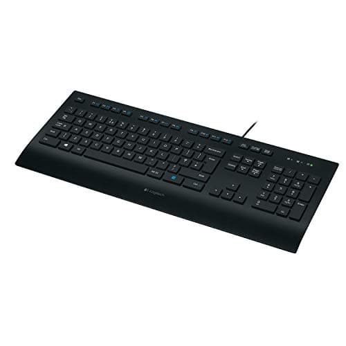 Logitech K280e Pro Wired Business Keyboard for Windows/Linux/Chrome, USB Plug-and-Play, Discreet Typing, Standard Size, Splash-Resistant, French AZERTY – Black - Image 5
