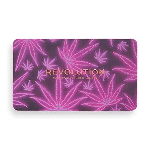 Makeup Revolution, Forever Flawless Eyeshadow Palette, Good Vibes Hype, 18 Shades, 0.7 oz - Image 5