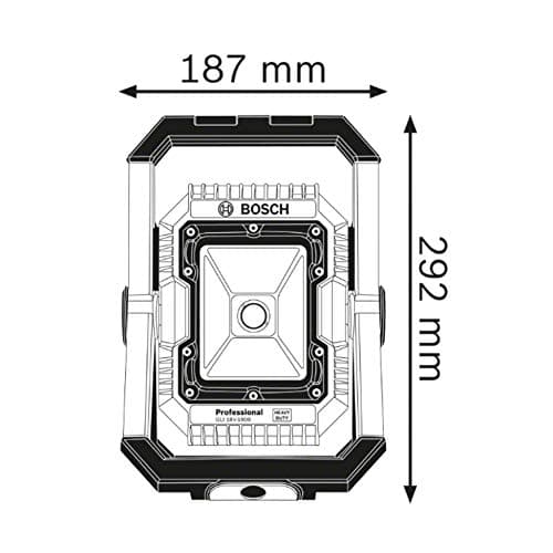 Bosch Professional 18V System GLI 18V-1900 Wireless LED Construction Light (Maximum Brightness 1900 Lumens) - Image 4