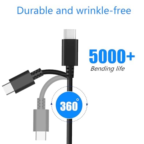 USB Type C Charger 6ft for Nintendo Switch/Lite/OLED, Compatible with Switch Pro and PS5 Controller, Works as Official Nintendo Switch Charger - Image 5
