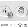 11pc Steam Release Float Valves Universal Electric Pressure Valve Replacement Set Instant Pot Steam Release Handle Seal Ring Shield - Image 5