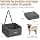 Dog Car Seat, Removable and Washable Pet Car Seat, Car Booster Seats for Medium Size up to 15 kg, Grey Car Seat for Pets - Image 4