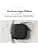 Inesore Compatible with AirPods 4 Case with Cleaning Kit, Silicone Protective Case Cover for Apple AirPods 4 (2024/ANC), Unisex Design – Black - Image 5