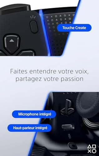 Playstation Sony, Manette DualSense Edge Officielle pour PS5, Sans Fil, Commandes Ultra-Personnalisables + Profils Interchangeables + Confort Amélioré, Boîte de Transport Incluse, Couleur : Noire - Image 6