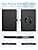 TiMOVO Rotating Case for Samsung Galaxy Tab A11+/A11 Plus 11 Inch 2025 SM-X230/‎X236/‎‎X238, 90 Degree Rotating Stand Case, Supports Auto Wake/Sleep, Black - Image 7
