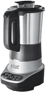Russell Hobbs Heating Blender [8 Automatic Programs] Blend (Steamer, 1.75L, Smoothie, Baby Food, Velvet, Soup, Double Wall and Lock, Keep Warm 1h) 21480-56