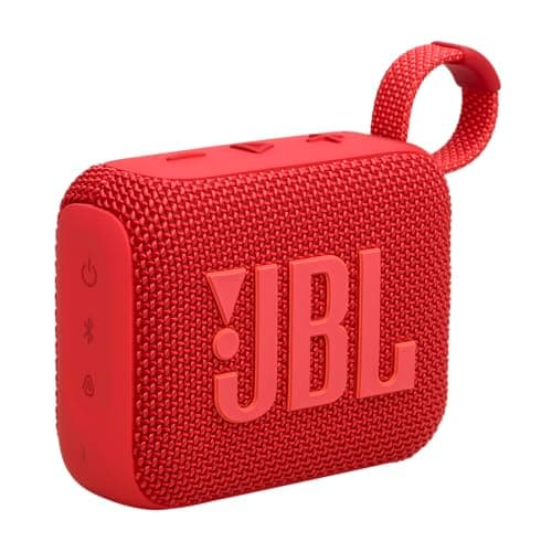JBL GO 4, Ultra-Portable Bluetooth Speaker, JBL Pro Sound, Powerful Bass, 7 Hours Playtime Boost, IP67 Water and Dust Resistant, Red - Image 2