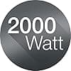 Delonghi HVY1020 Bathroom fan heater White 2000 W - Image 7