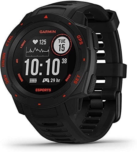 Garmin Instinct Esports Edition - Rugged Smartwatch with Esports Activity Profile - Black - Image 2