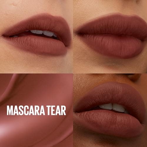 Maybelline New York - Blush à Lèvres Teddy Tint - Effet Mat Fondu - Tenue Longue Durée - Teinte : Mascara Tear (20) - Contenance : 5 ml - Image 4