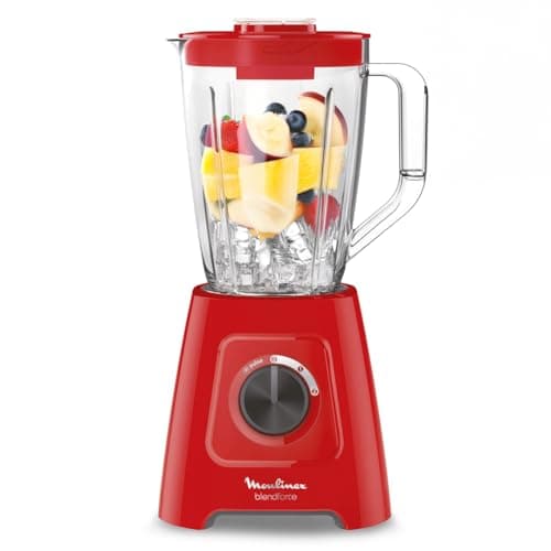Moulinex Blendforce Blendforce, 600 W, 2 Speeds + Pulse Function, 2 L Total Capacity, Smart Lock System, Easy Cleaning, Air Cooled, 3 Minutes Continuous Mixing LM420510 - Image 2
