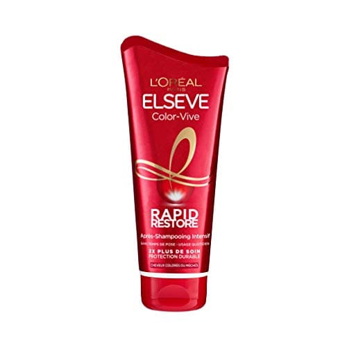L'ORÉAL PARIS - Rapid Restore Intensive Conditioner - Coloured or Highlighted Hair - Care Effectiveness - Long-Lasting Colour Protection - Elseve Color-Vive - 180 ml - Image 2