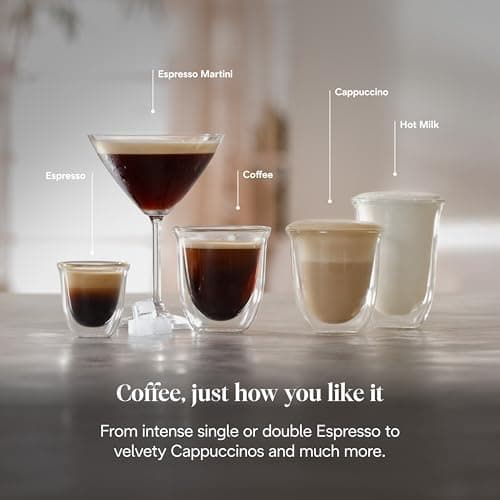 De'Longhi Linea Classic EM450.M Manual Coffee Machine with Steam Steam, Espresso Machine with Barista Pump, Cappuccino Nozzle, Double Wall Filter, 15 Bar, Cup up to 13 cm, Steel - Image 5